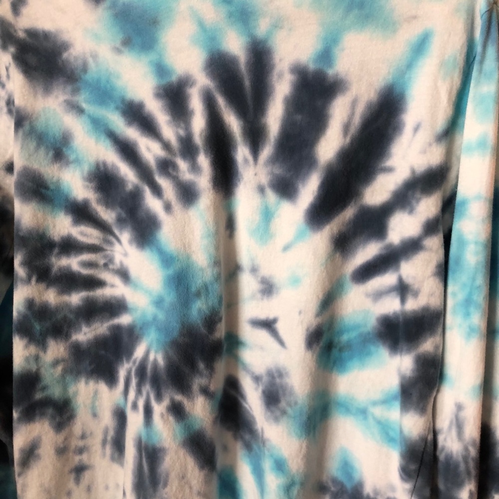 Hand Tie Dyed Gap Long Sleeve Shirt NWOT - Picture 3 of 4